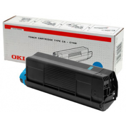 Toner OKI 42127407 cyan 5000str C51/52/53/54