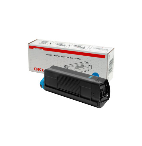 Toner OKI 42127407 cyan 5000str C51/52/53/54