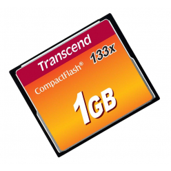 Karta pamięci Transcend Compact Flash 1GB High Speed 133x