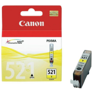 Tusz Canon CLI521Y yellow iP3600/iP4600/MP540/MP620/MP630/MP980