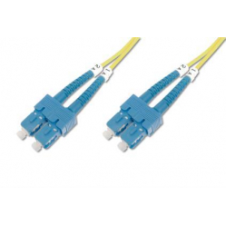 Kabel światłowodowy DIGITUS DK-2922-02 duplex SM 9/125 SC-SC, 2m, 15 LGW