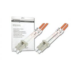 Kabel światłowodowy DIGITUS DK-2533-01 duplex MM 50/125 OM2 LC-LC 1m