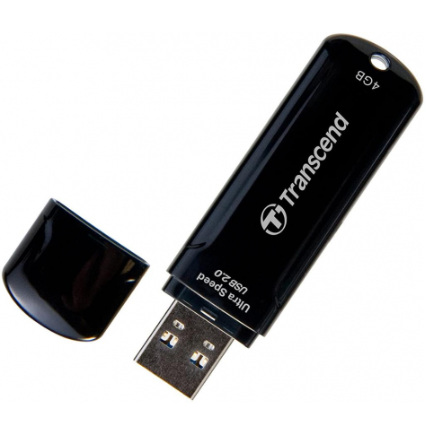 Pamięć USB Transcend JetFlash 600 4GB USB2.0 Red Read 32 MByte/s Write 7 MByte/s