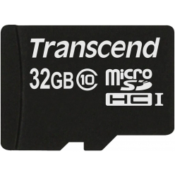 Karta pamięci TRANSCEND 32GB micro SDHC Card Class 10 NoBox and Adapter