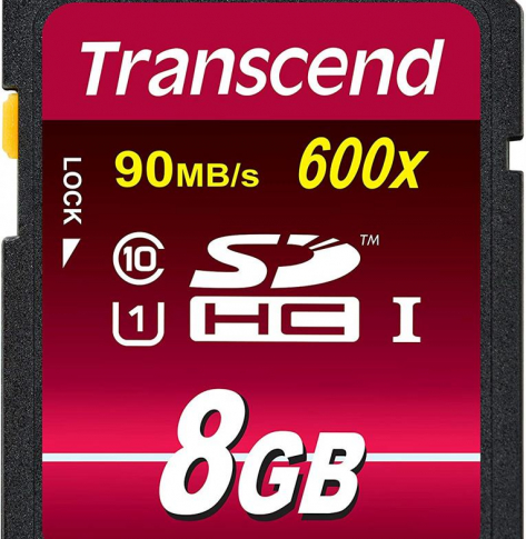 Karta pamięci Transcend Ultimate 8GB SDHC UHS-I Card Class10 90MB/s MLC