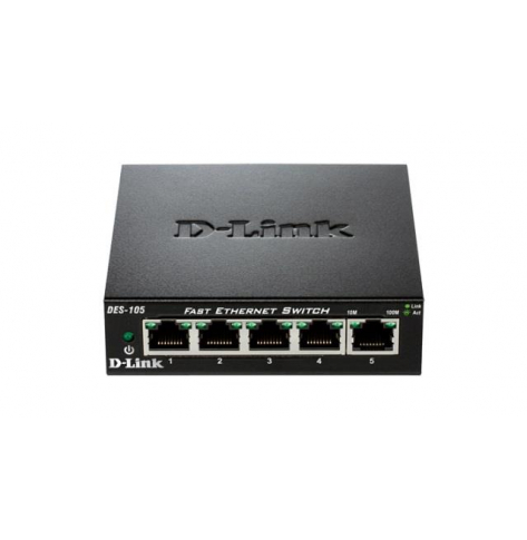 Switch sieciowy niezarządzalny D-Link 5-portów 10/100