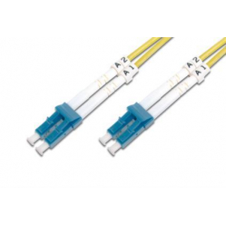 Kabel światłowodowy DIGITUS DK-2933-03 duplex SM 9/125 OS2 LC-LC, 3m, 15 LGW
