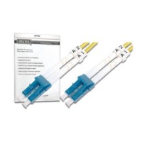 Kabel DIGITUS światłowód krosowy duplex SM 9/125 OS2 LC-LC 10m
