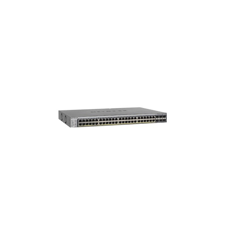 Switch Netgear ProSafe Smart 52-Port PoE Stackable GbE Switch Bundle (GS752TPSB)