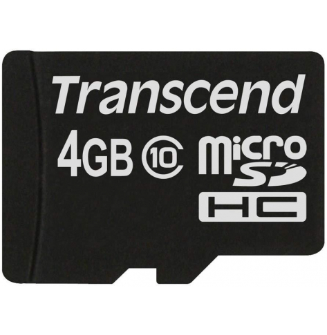 Karta pamięci Transcend Premium 4GB microSDHC UHS-I Class10 20MB/s MLC