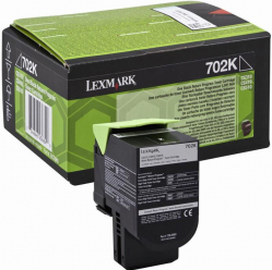 Toner Lexmark 702K black | 1000 str.