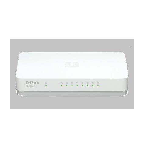 Switch sieciowy niezarządzalny D-Link GO-SW-8G 8 portów 1000BaseT (RJ45)