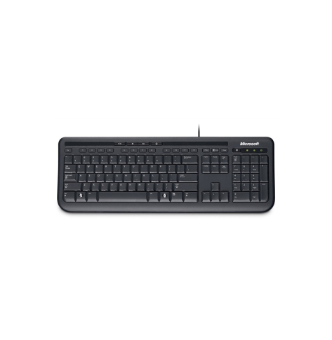 Klawiatura MICROSOFT Wired Keyboard 600 USB czarna