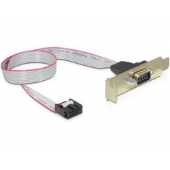 Kabel DELOCK 89300 COM 9PIN (DB9M) na śledziu Low Profile