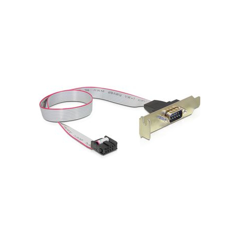 Kabel DELOCK 89300 COM 9PIN (DB9M) na śledziu Low Profile