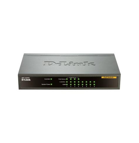 Switch sieciowy niezarządzalny D-Link DES-1008PA 8-portów 10/100 (4 PoE)