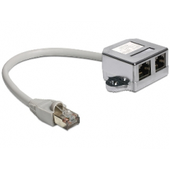 Adapter DELOCK 65177 rozdzielacz spliter RJ-45 na 2xRJ-45