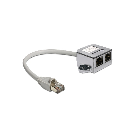 DELOCK 65177 Delock adapter rozdzielacz spliter RJ-45 na 2XRJ-45