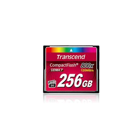 Karta pamięci Transcend 256GB Compact Flash 800x