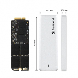 Dysk zewnętrzny TRANSCEND TS480GJDM725 Transcend JetDrive 725 SSD for Apple 480GB SATA 6Gb/s, + Enclosure Case USB 3.0