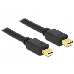 Kabel Delock mini Displayport (M) - mini Displayport (M) 5m, black