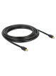 Kabel Delock mini Displayport (M) - mini Displayport (M) 5m, black