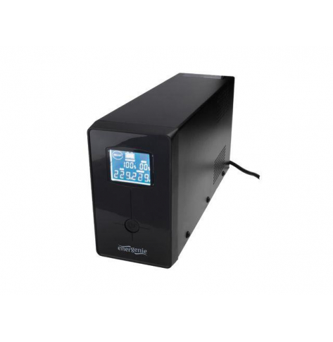 UPS Energenie-Gembird Line-Interactive,850VA,2xIEC,1xSchuko 230V OUT,USB,LCD