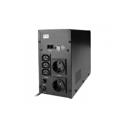 UPS Energenie-Gembird Line-Interactive,1500VA,3xIEC,2xSchuko 230V,USB,RJ11,LCD