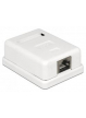 Kabel DELOCK 86169 gniazdo natynkowe podwójne 1x RJ45 kat. 6 LSA