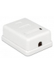 Kabel DELOCK 86169 gniazdo natynkowe podwójne 1x RJ45 kat. 6 LSA