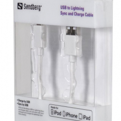 Kabel USB - Lightning 1m Sandberg AppleApproved