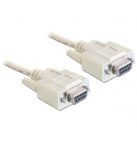Kabel Delock Null Modem 9F/9F RS232, 3m