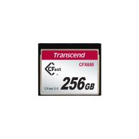 Karta pamięci TRANSCEND CFX650 CFast 2.0 256GB Card R510MB/s MLC