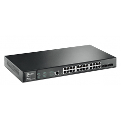 Switch TP-Link T2600G-28TS (TL-SG3424) JetStream 24-Port Gigabit L2 Managed Switch 4SFP