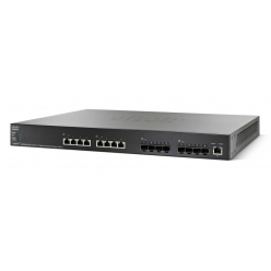Switch sieciowy zarządzalny Cisco SG550XG-8F8T 8 portów 10GBaseT (RJ45) 8 portów 10GB SFP+