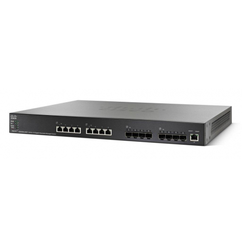 Switch sieciowy zarządzalny Cisco SG550XG-8F8T 8 portów 10GBaseT (RJ45) 8 portów 10GB SFP+