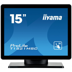 Monitor IIyama T1521MSC-B1 15 TN Touch HD D-Sub USB głośniki