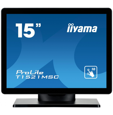 Monitor IIyama T1521MSC-B1 15 TN Touch HD D-Sub USB głośniki