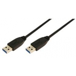 LOGILINK CU0040 LOGILINK - Kabel USB 3.0 Typ-A męski do Typ-A męski dł. 3m, czarny