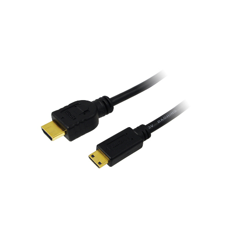 Kabel LOGILINK CH0022 LOGILINK Kabel HDMI-Mini HDMI, wersja Gold, dł. 1,5m