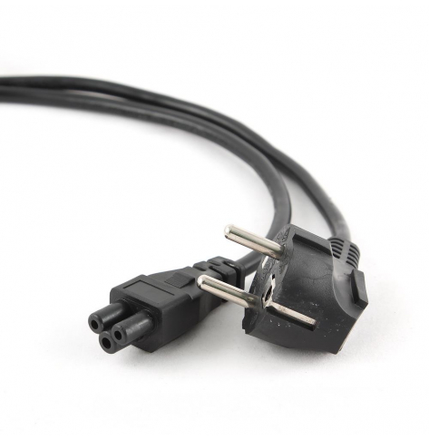 Kabel zasilający GEMBIRD PC-186-ML12 koniczynka C5 (3 pin) VDE 1.8m