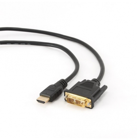 Kabel HDMI GEMBIRD DVI male-male gold-plated 1.8m