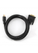 Kabel HDMI GEMBIRD DVI male-male gold-plated 1.8m