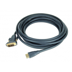 Kabel HDMI GEMBIRD DVI male-male gold-plated 1.8m