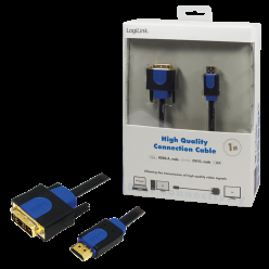 LOGILINK CHB3101 LOGILINK Kabel HDMI-DVI High Quality 1m