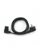 Kabel GEMBIRD PC-186A-VDE zasilający komputerowy, kątowy Euro/IEC C13 1,8m VDE