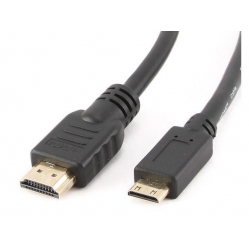 Kabel GEMBIRD CC-HDMI4C-6 Gembird kabel HDMI- mini HDMI (A-C) High Speed Ethernet 1.8M pozłacane końce