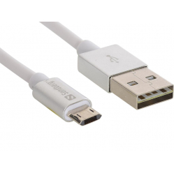 Kabel MicroUSB dwustronny 1M Sandberg