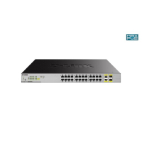 Switch sieciowy niezarządzalny D-Link DGS-1026MP 24-Porty 10/100BaseTX (RJ45) 2 porty MiniGBIC (SFP)