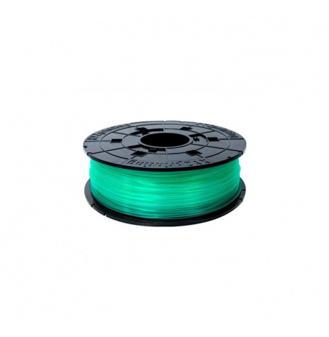 Filament  XYZ RFPLCXEU04G XYZ / PLA / CLEAR GREEN / 1,75 mm / 0,6 kg.(Junior/ Mini)